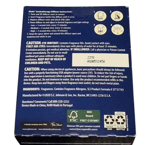 Glade customizable cool mist diffuser bundle - Picture 3 of 8